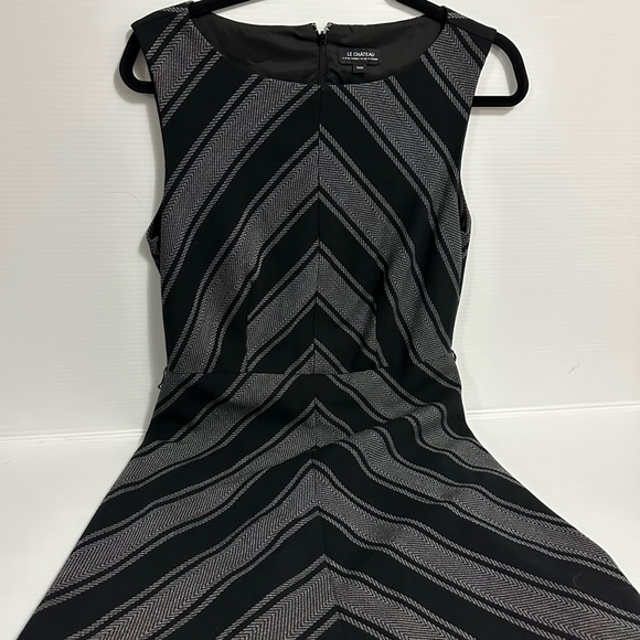 Le Chateau black and gray dress - Picture 1 of 11